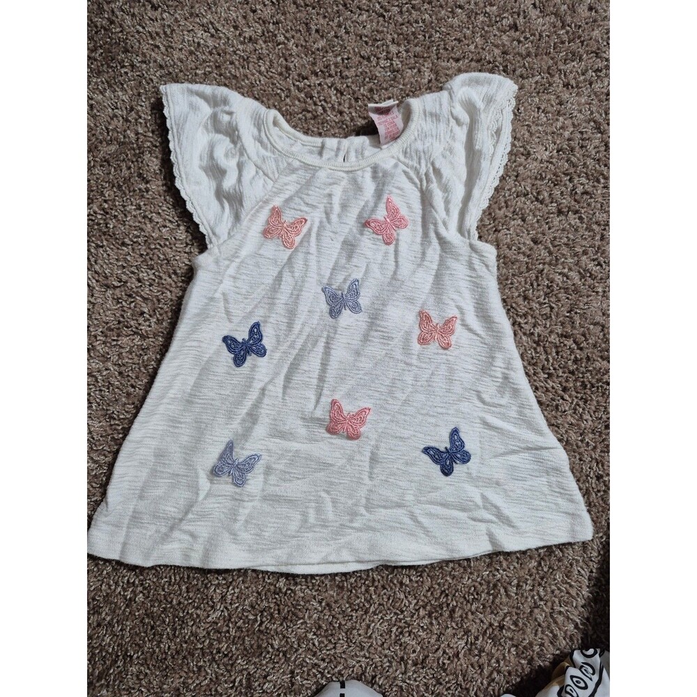 Joie baby girl butterfly shirt size 5t